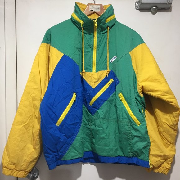 VINTAGE K-WAY INTERNATIONAL SKI FUN JACKETS SIZE S - Picture 2 of 10